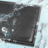 Telescopische afzuigkap - 50cm - zwart - dampkap