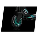 Stuntstep - zilver turquoise - max. 100 kg