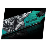 Stuntstep - zilver turquoise - max. 100 kg