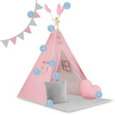 Speeltent tipi - roze - 116x116x165 cm