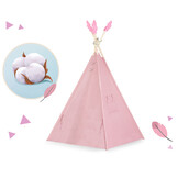 Speeltent tipi - roze - 116x116x165 cm