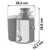 Sapcentrifuge - 600W tot 1000W - zwart