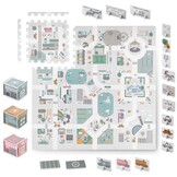 Speelmat puzzel stad - 105x105cm - 3 jaar +