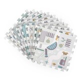 Speelmat puzzel stad - 105x105cm - 3 jaar +