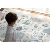 Speelmat puzzel stad - 105x105cm - 3 jaar +
