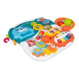 Loopwagen - met activiteitentafel - wit - 42x42x50,5 cm