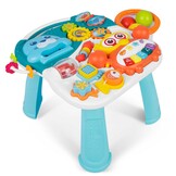 Loopwagen - met activiteitentafel - wit - 42x42x50,5 cm