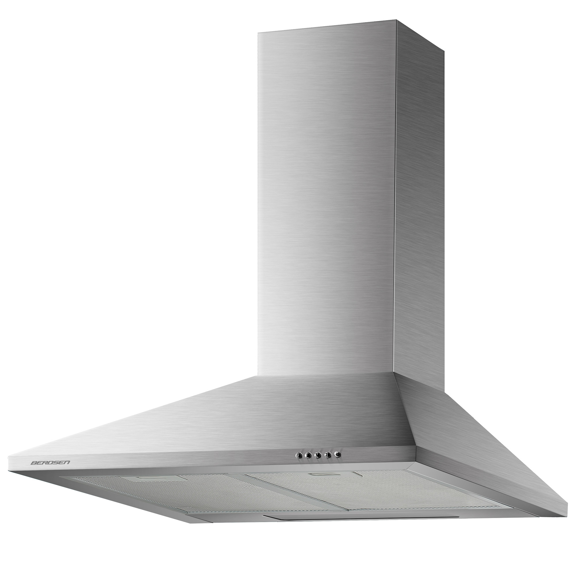 RVS afzuigkap - 60 cm - INOX RVS