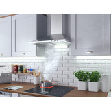 RVS afzuigkap - 60 cm - INOX RVS