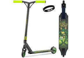 Stuntstep - geel-groen - aluminium