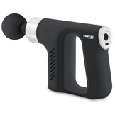 Massagepistool - 4 verwisselbare opzetstukken - zwart