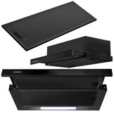 Onderbouw afzuigkap - 60 cm - zwart - Berdsen BE-60-LW