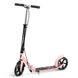 Opvouwbare step - roze zwart - stadsstep