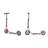 Opvouwbare step - roze zwart - stadsstep