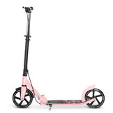 Opvouwbare step - roze zwart - stadsstep