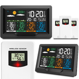 Weerstation - zwart - groot display - BD-904