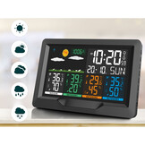 Weerstation - zwart - groot display - BD-904
