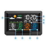 Weerstation - zwart - groot display - BD-904