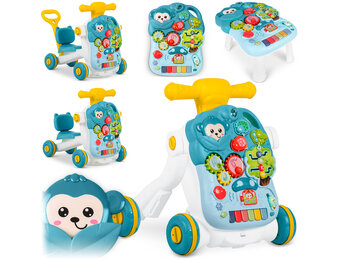 Multifunctionele loopwagen - educatief - 4-in-1