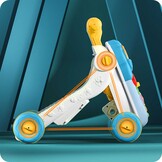 Multifunctionele loopwagen - educatief - 4-in-1