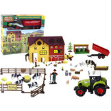 Boerderij speelset - met geluiden & accessoires - 102-delig