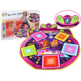 Dansmat kinderen - met verlichting & geluiden - 91x93cm