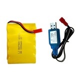 Rc rupsbanden auto - groen zwart - 4x4