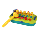 Whac-a-mole kinderspel - kippen thema - met hamer, verlichting & geluiden