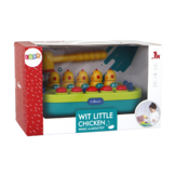 Whac-a-mole kinderspel - kippen thema - met hamer, verlichting & geluiden