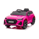 Elektrische kinderauto - Audi RS6 accu - rood - 105x55x33 cm