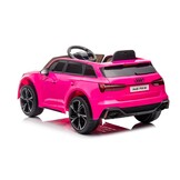 Elektrische kinderauto - Audi RS6 accu - rood - 105x55x33 cm