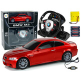 RC BMW M3 speelgoedauto - rood - 1:18 - licht geluid