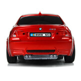 RC BMW M3 speelgoedauto - rood - 1:18 - licht geluid