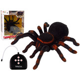 RC tarantula speelgoed - zwart - 28x19x8cm