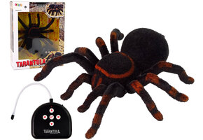 RC tarantula speelgoed - zwart - 28x19x8cm