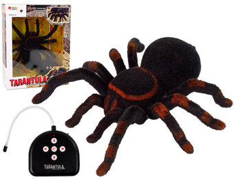 RC tarantula speelgoed - zwart - 28x19x8cm