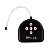 RC tarantula speelgoed - zwart - 28x19x8cm