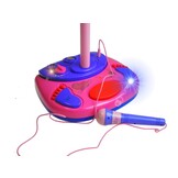 Kinder microfoon prinses - roze - verstelbaar - 90 tot 140 cm