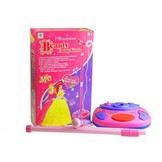 Kinder microfoon prinses - roze - verstelbaar - 90 tot 140 cm