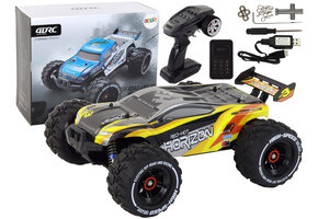 RC auto met 4-wielaandrijving - geel - 2.4G