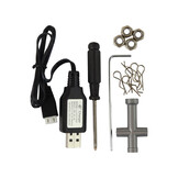 RC auto met 4-wielaandrijving - geel - 2.4G