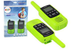 Groene walkietalkie - voor kinderen - 3km bereik