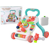 Loopwagen - educatief - met speelpaneel