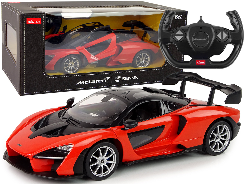 R/C McLaren Senna - schaal 1:14 - rood