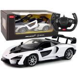 RC auto McLaren Senna - wit - schaal 1:14
