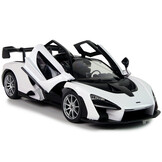 RC auto McLaren Senna - wit - schaal 1:14