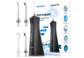 Mondwaterflosser - draadloos - Berdsen ClearJet X6