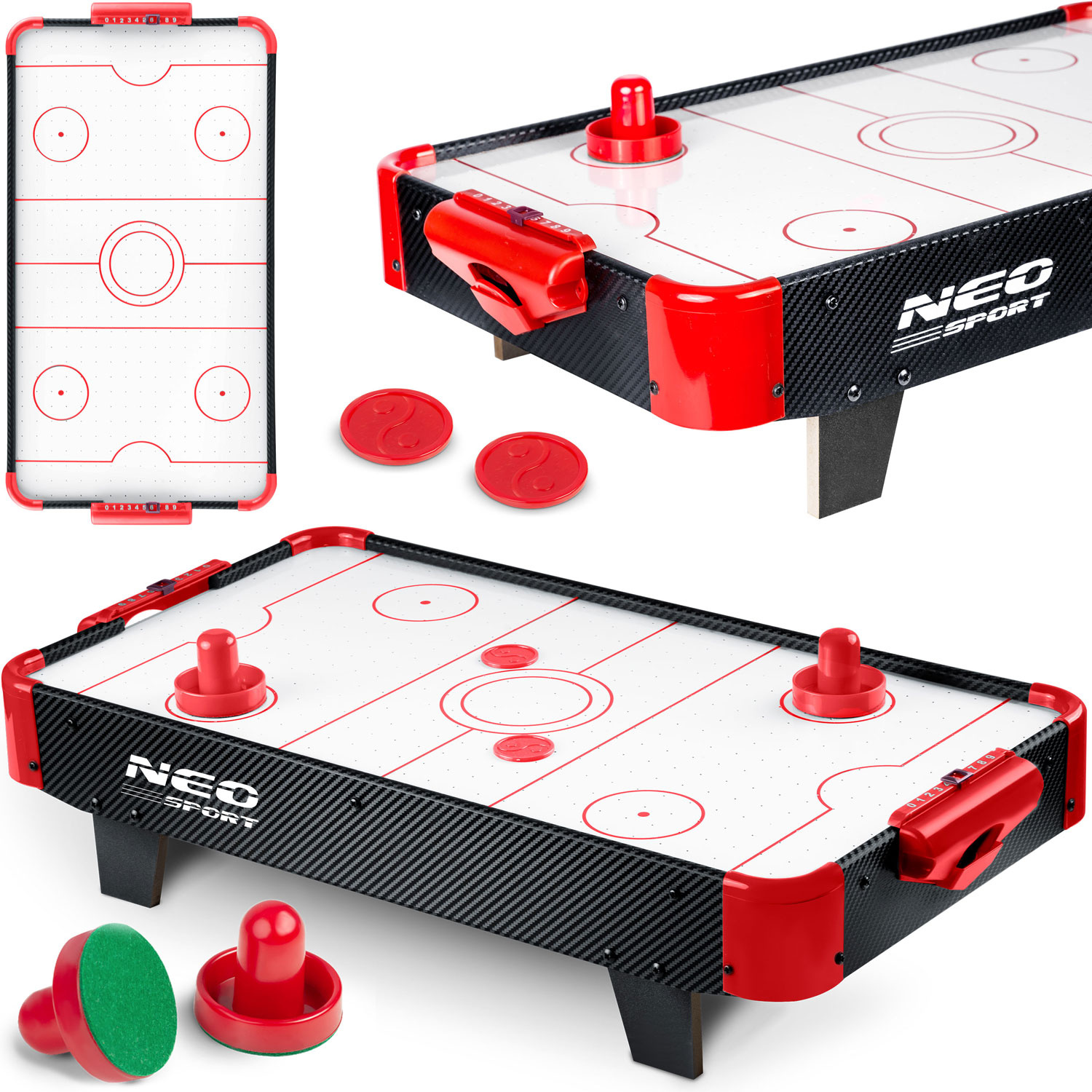 Airhockeytafel - Neo-Sport - 61x32,5x14 cm