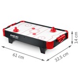 Airhockeytafel - Neo-Sport - 61x32,5x14 cm