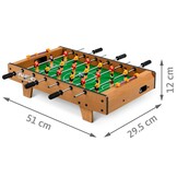 Tafelvoetbal - 51 x 29,5 x 12 cm